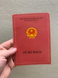 sổ hộ khẩu giấy