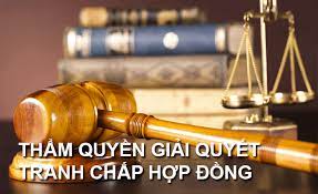 giải quyết tranh chấp hợp đồng 
