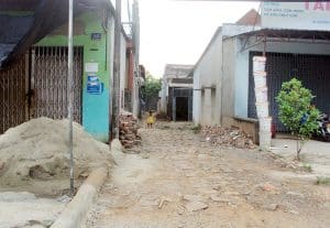 đất bị bao quanh