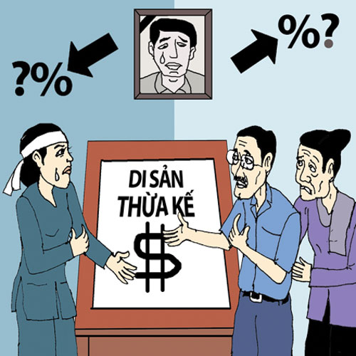 Cha mẹ chồng mất thì con dâu có được hưởng di sản thừa kế không?